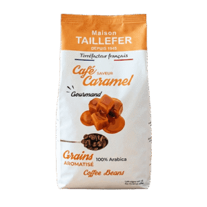 Caramel Flavored Coffee Beans 900g Maison Taillefer