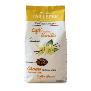 Vanilla Flavored Coffee Beans 900g Maison Taillefer