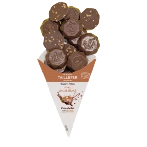 homemade crispy milk chocolate - Linden