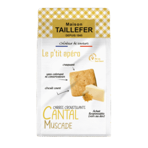 Cantal Nutmeg Appetizer Crackers 97g Maison Taillefer