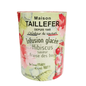 Homemade Hibiscus Infusion with Wild Strawberry and Woodland Strawberry