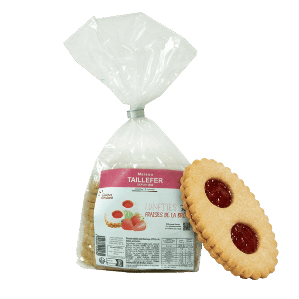 Strawberry-flavored glasses from the Drôme region, Maison Taillefer, 300g