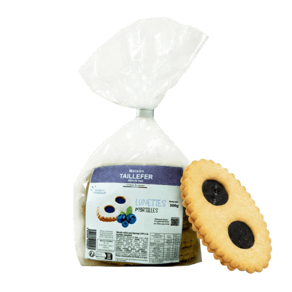 Blueberry-flavored savory biscuits, Maison Taillefer