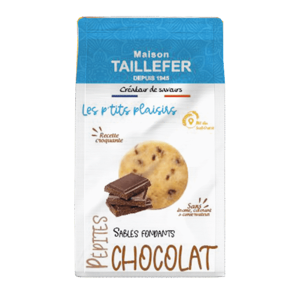 Sablés Pépites de Chocolat 97g Maison Taillefer