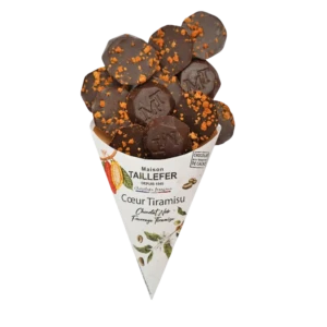dark chocolate tiramisu cone homemade Taillefer