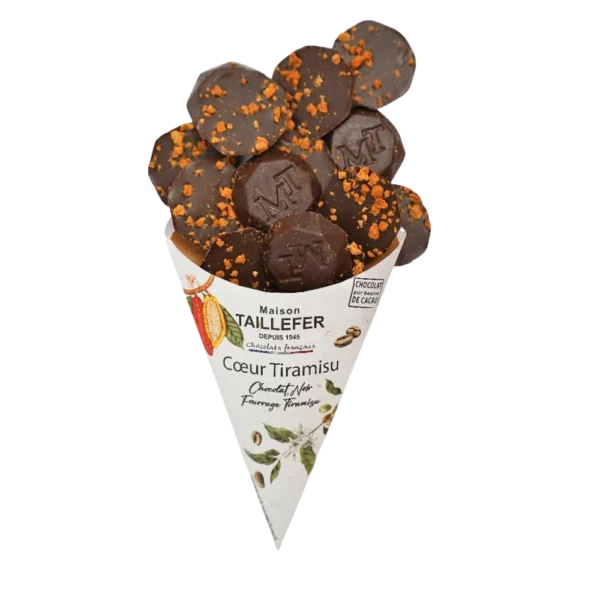 dark chocolate tiramisu cone homemade Taillefer