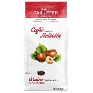 Hazelnut Flavored Coffee Beans 225g Maison Taillefer