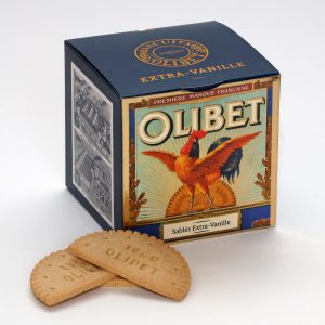 Olibet Extra Vanilla Half-Moon Shortbread, Maison Taillefer