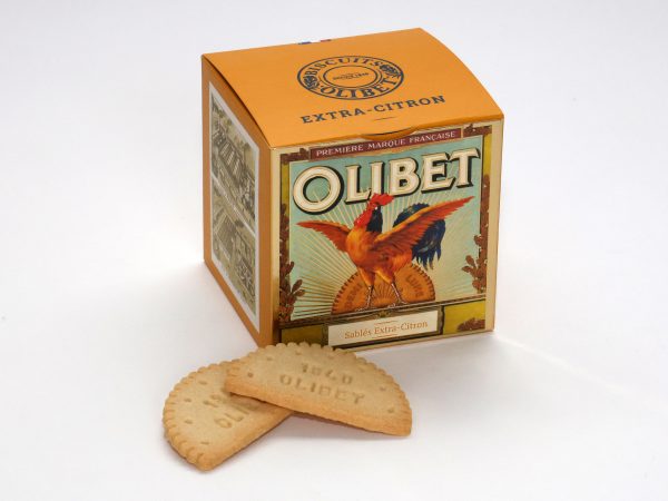 Olibet Extra Lemon Half-Moon Shortbread, Maison Taillefer