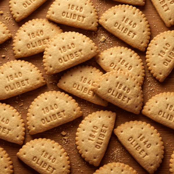 Olibet Maison Taillefer extra lemon half-moon shortbread, generous shortcrust pastry