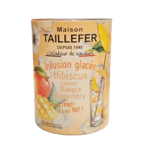 White Hibiscus, Mango, and Ginger Iced Infusion - Maison Taillefer