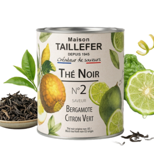 Loose Leaf Black Tea with Bergamot and Lime, 60g, Maison Taillefer