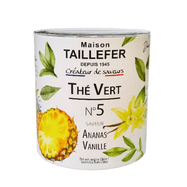 Loose Leaf Green Tea Pineapple Vanilla Maison Taillefer