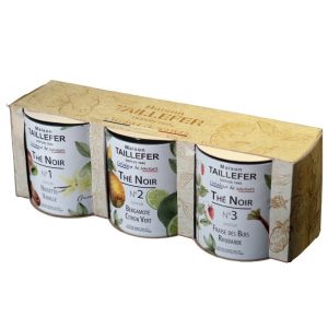 Taillefer House Discovery Set of 3 Flavored Black Teas