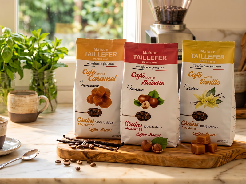 Craquez pour le Café Aromatisé Maison Taillefer, 3 saveur pour tous les goûts