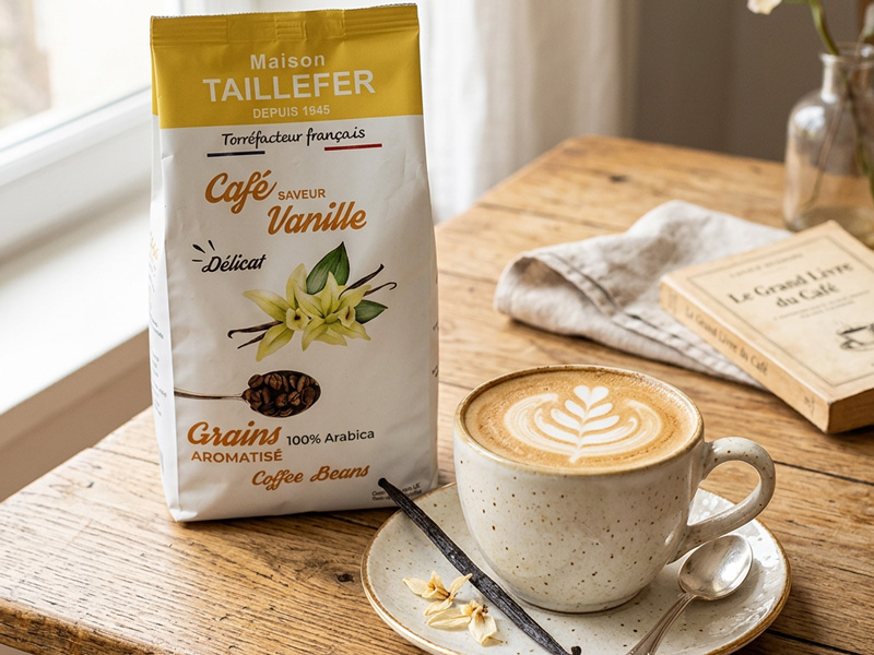 Jolie tasse de Café Aromatisé à la Vanille de Maison Taillefer