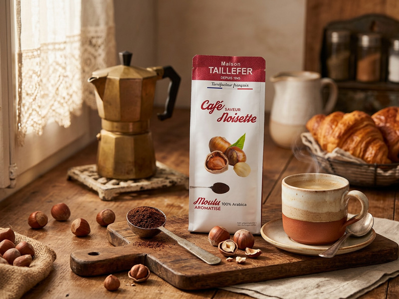 Laissez-vous tenter par le Café Moulu Noisette de Maison Taillefer